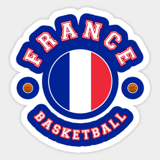 France Basketball Sticker